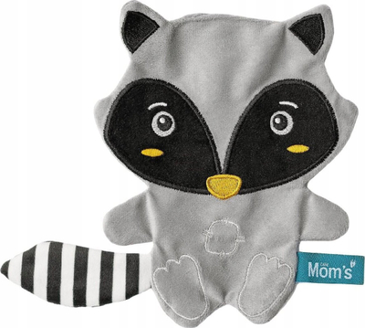 Lodër sensoriale Mom's Care Pedro Raccoon, me fëshfëritje, shumëngjyrëshe