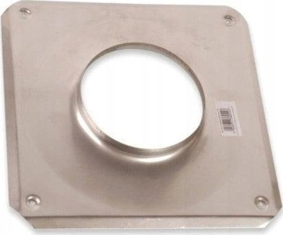 Pllakë çatie për oxhak Spiroflex 130, inox, Ø130 mm, ngjyrë argjendtë