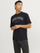 Bluzë për meshkuj Jack & Jones Print, e zezë