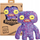 Lodër pelushi Fuggler Laboratory Misfits Squidge, 23cm, edicion i kufizuar, vjollcë me pika