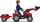 Traktor me pedale Falk Massey Ferguson 8740S, me rimorkio, me kovë frontale, i kuq