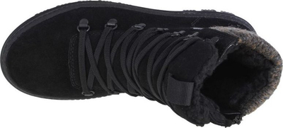 Çizme dimri Rieker Booties W X8200-00, lëkurë, me zinxhir, të zeza