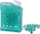 Amunicion lodër Leantoys Gel Balls, 700 copa, 7–8 mm, ngjyrë turquoise