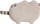 Lodër pelushi Pusheen Classic, 14 cm, gri