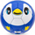 Top futbolli për fëmijë Huari Animal Ball, madhësia 2, PVC, blu