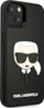 Kapak telefoni Karl Lagerfeld KLHCP14MKH3DBK, Apple iPhone 14 Plus, hardcase, e zezë