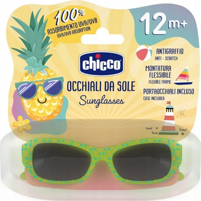 Syze dielli për bebe Chicco, 12m+, UVA/UVB 100%, jeshile