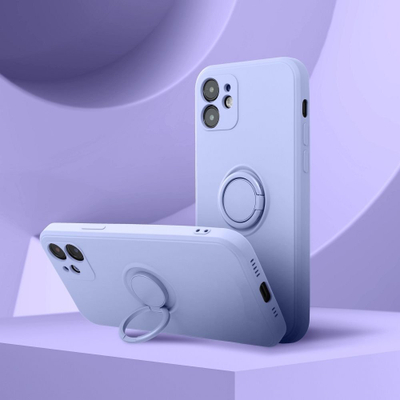 Futera silikoni me unazë për Xiaomi Redmi Note 12 5G, mbrojtëse, lejla