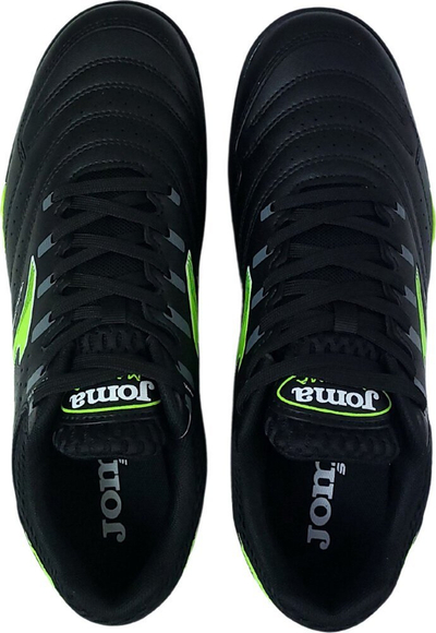 Këpucë futbolli Joma Maxima 2401 TF, për fushë me bar sintetik, për burra, të zeza me jeshile