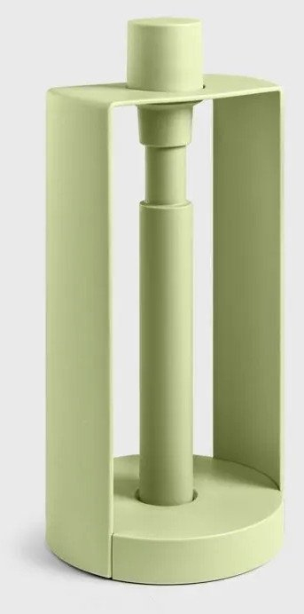 Држач за ролна хартија Green Polypropylene, за ролни 23 26 cm, зелен