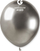 Balona Godan Chrome Silver, 13 cm, set 100 copë, argjendi