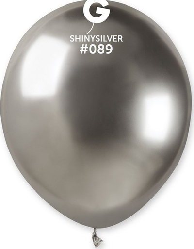 Balona Godan Chrome Silver, 13 cm, set 100 copë, argjendi