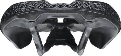 Shalë biçiklete Selle Italia WATT 3D Superflow U3, ergonomike, e zezë