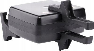Aparat waffle Dezal 301.6.1 N Series, 1300W, pllakë jo-ngjitëse, i zi