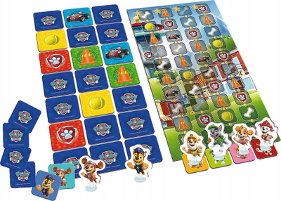 Loja me shoqni Trefl Pup Race PAW Patrol 02579, me letra kujtese, për kalamaj