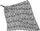 Pelenë bambuje Texpol Bamboo Diaper Hippi, 120x120 cm, shumëngjyrëshe