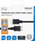 HDMI кабел Deltaco 100001, 0.5 m, 4K, црн