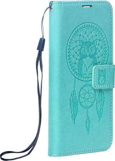 Futrollë telefoni Mezzo Book Dreamcatcher për Xiaomi Redmi Note 12S, magnetike, me kartela, jeshile