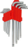 Set çelësa të gjatë AWTools Torx, 9 copë
