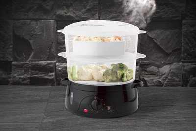 Tenxhere me avull Berlinger Haus, 800 W, 1.2 L, e zezë