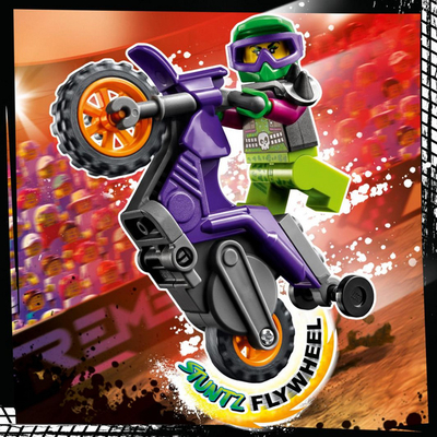 Set LEGO City Wheelie me motor stunt (60296)