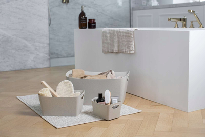 Kuti storage Koziol Boxxx L Organic, 15L, 31 x 48 x 23.7 cm, bezhë