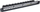 Patch panel InLine Keystone Blank, 24 porta, 19", 1U, i zi