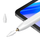 Laps dixhital Baseus Stylus Active, për iPad, tregues baterie, i bardhë