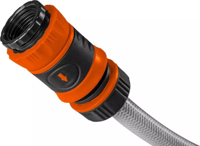 Автоматска бубина за градина Neo 15-891, црево 1/2" 20+2 m, ѕиден монтаж, сива