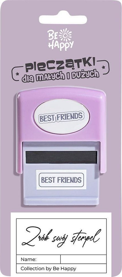 Vulë për fëmijë Kukartka Best Friends, vetëngjyrosëse, plastike, shumëngjyrëshe