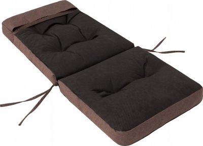 Jastëk shezlongu Hobbygarden PILLOW LENA, material Ekolen, kafe