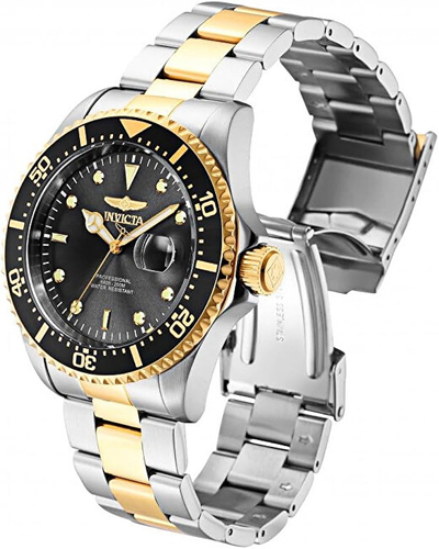 Orë për meshkuj Invicta Pro Diver Quartz 22057, dyngjyrëshe