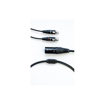 Kabllo kufjesh HEDD Audio HEDDphone One HPC2, 4-pin XLR në 2x mini XLR, 2.2m, e zezë