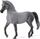 Figurinë kali Collecta Arabian Grey Mare Deluxe, shkallë 1:12, gri