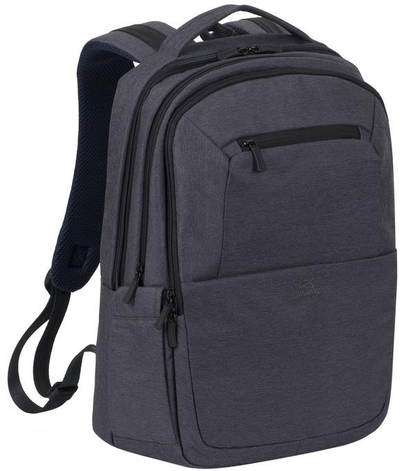Çantë shpine RivaCase Suzuka 7765, 16", material poliestër, e zezë