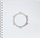 Album fotografish DP Craft White Decoration, 20.5 x 20.5 cm, fletë letre kraft, i bardhë