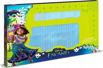 Set vulash dhe markera Multiprint Encanto, 36 copë, shumëngjyrëshe