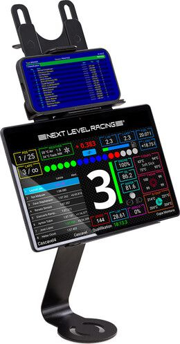 Aksesor simulator garash Next Level Racing Elite Mount Add-on, montim për tablet ose button box, alumin, i zi