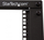 Raft serveri StarTech.com 4-Post 8U, 19", kornizë e hapur, me rrota