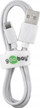 Karikues Goobay 45299, 5W, 5V 1A, me kabllo 1m, i bardhë