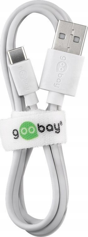 Karikues Goobay 45299, 5W, 5V 1A, me kabllo 1m, i bardhë