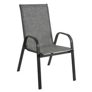 Karrige outdoor LEON HM5000.01, metal, textilene, gri