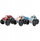 Makina lodër off road Mega Creative 573907, 13 cm, shumëngjyrëshe