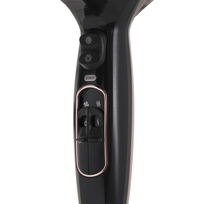 Tharëse flokësh Remington D5706, 2200W, me difuzer, gri rozë
