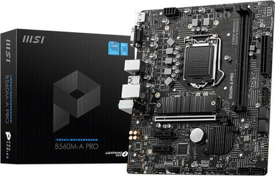 Pllakë amë MSI - Intel B560