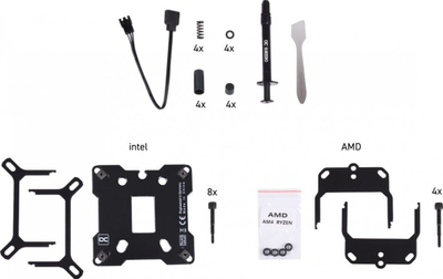 Bllok uji CPU Alphacool Eisblock XPX Aurora Edge Full Brass, Digital RGB, i zi