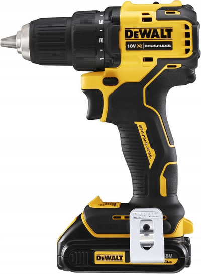 Burmashinë Dewalt DCD708S2T, 18V, 2 x 1.5Ah Bateri