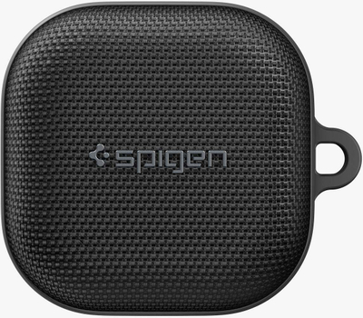 Kuti mbrojtëse Spigen Classic Fit për Samsung Galaxy Buds 4 4 Pro, me karabinë, e zezë