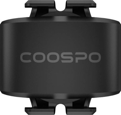 Сензор за каденца за велосипед Coospo BK9C, ANT+, Bluetooth 5.0, црн
