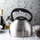 Çajnik tradicional Klausberg KB, 3L, çelik inox, gri argjend